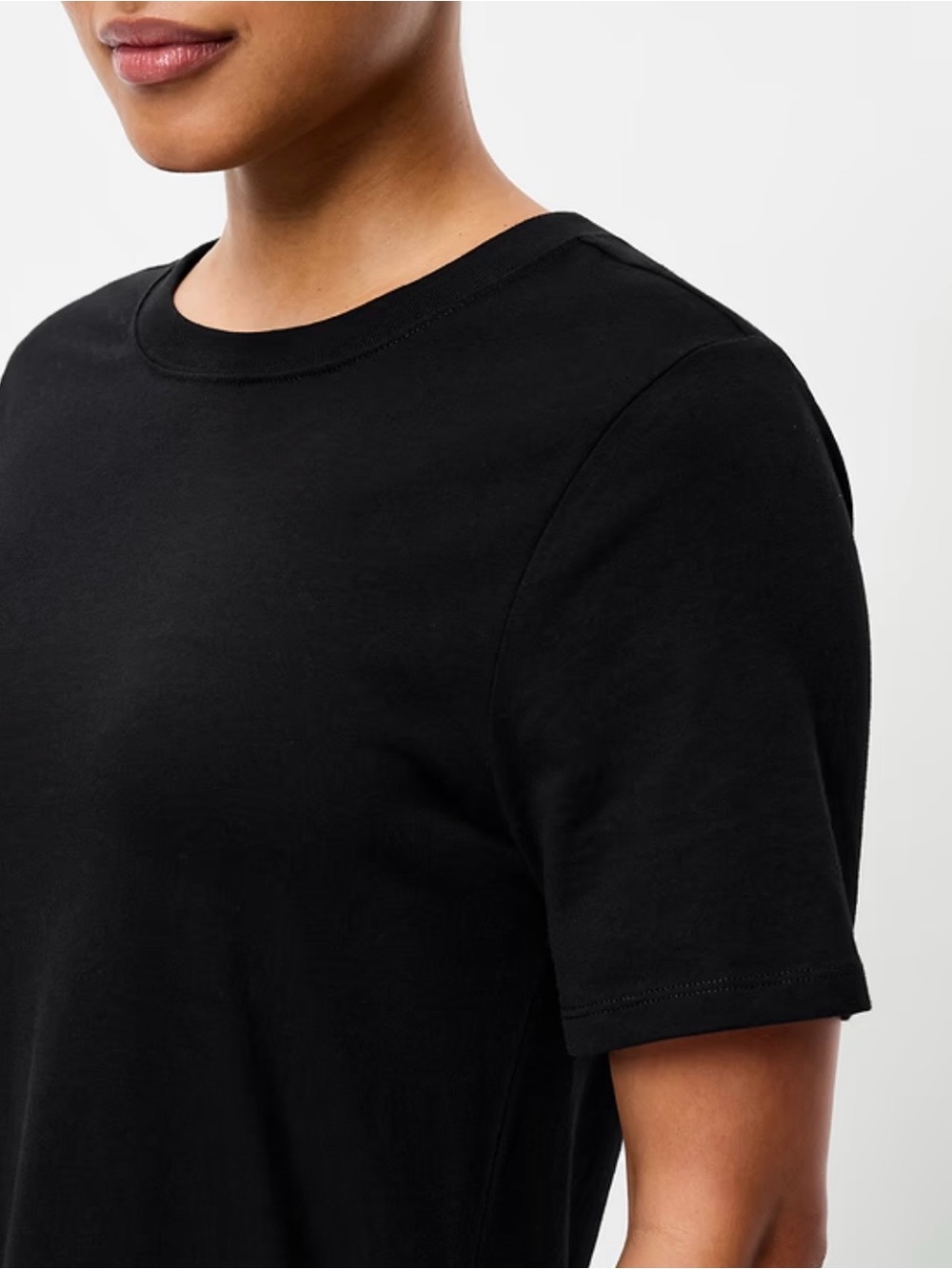 Vintage Crew-Neck Maxi T-Shirt Dress - Picture 3 of 7